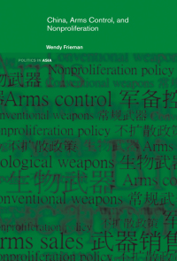 Imagen de portada: China, Arms Control, and Non-Proliferation 1st edition 9780415648790