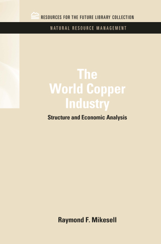 Titelbild: The World Copper Industry 1st edition 9781617260568
