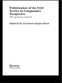 Imagen de portada: The Politicization of the Civil Service in Comparative Perspective 1st edition 9781138874558