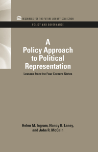Immagine di copertina: A Policy Approach to Political Representation 1st edition 9781617260575