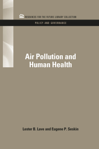 Omslagafbeelding: Air Pollution and Human Health 1st edition 9781617260582