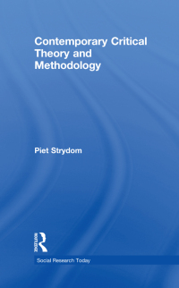 Cover image: Contemporary Critical Theory and Methodology 1st edition 9780415548274