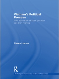 Cover image: Vietnam's Political Process 1st edition 9780415498128