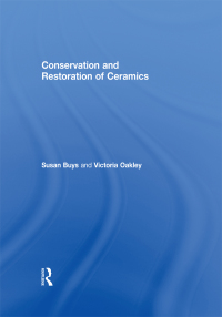 Cover image: Conservation and Restoration of Ceramics 1st edition 9780750632195