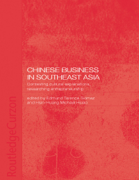 Cover image: Chinese Business in Southeast Asia 1st edition 9781138164031