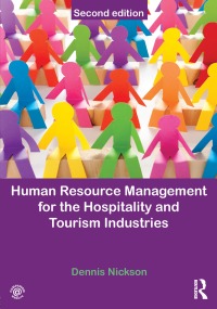 Cover image: Human Resource Management for Hospitality, Tourism and Events 2nd edition 9780080966489