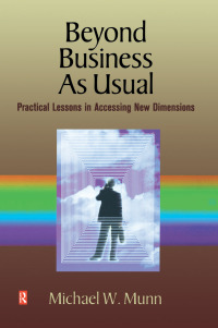 Imagen de portada: Beyond Business as Usual 1st edition 9780750699266