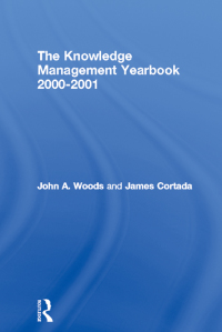 Cover image: The Knowledge Management Yearbook 2000-2001 1st edition 9780750672580