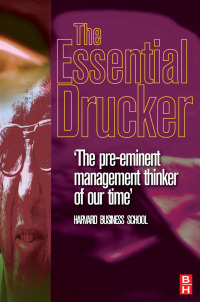 Cover image: Essential Drucker 1st edition 9780750650182