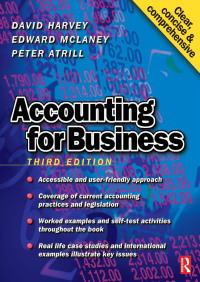 Cover image: Accounting for Business 3rd edition 9780750642569