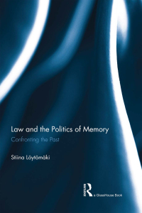 Imagen de portada: Law and the Politics of Memory 1st edition 9780415657280