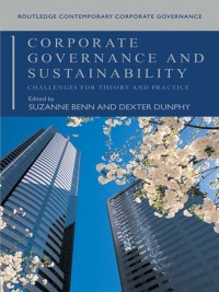 Cover image: Corporate Governance and Sustainability 1st edition 9780415380638