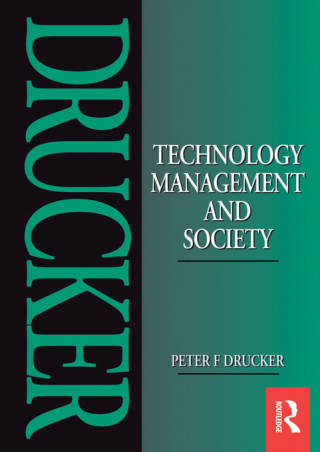 Immagine di copertina: Technology, Management and Society 1st edition 9781138135109