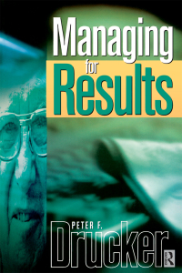 Cover image: Managing For Results 1st edition 9781138205079