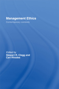 Cover image: Management Ethics 1st edition 9780415393362