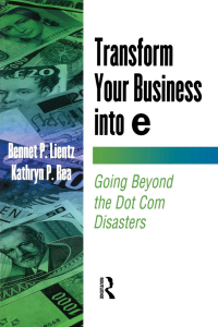 Imagen de portada: Transform Your Business into E 1st edition 9780124499829