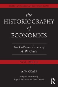 Cover image: The Historiography of Economics 1st edition 9781138243767