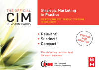 Cover image: CIM Revision Cards Strategic Marketing in Practice 2nd edition 9780750686464