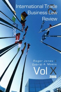 Imagen de portada: International Trade and Business Law Review 1st edition 9780415419659