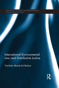 Imagen de portada: International Environmental Law and Distributive Justice 1st edition 9781138937499