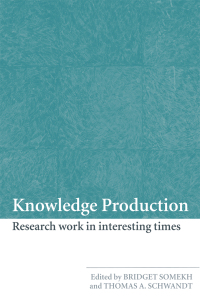 Imagen de portada: Knowledge Production 1st edition 9780415442299