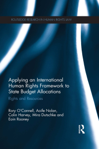 Omslagafbeelding: Applying an International Human Rights Framework to State Budget Allocations 1st edition 9780415529785