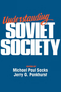 صورة الغلاف: Understanding Soviet Society 1st edition 9780044450481