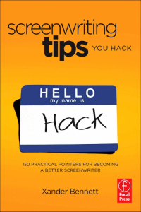 Cover image: Screenwriting Tips, You Hack 1st edition 9780240818245
