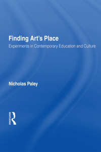 Cover image: Finding Art's Place 1st edition 9780415906067