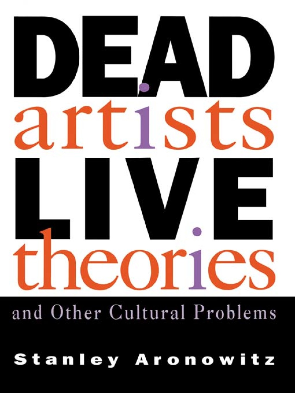 Dead Artists, Live Theories, and Other Cultural Problems 1st Edition