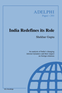 صورة الغلاف: India Redefines its Role 1st edition 9780198280217