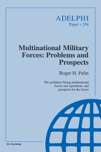 Imagen de portada: Multinational Military Forces 1st edition 9780198280255