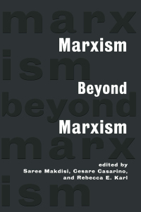 表紙画像: Marxism Beyond Marxism 1st edition 9780415914437