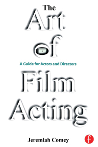 Cover image: The Art of Film Acting 1st edition 9780240805078