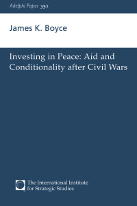 Cover image: Investing in Peace 1st edition 9781138432475