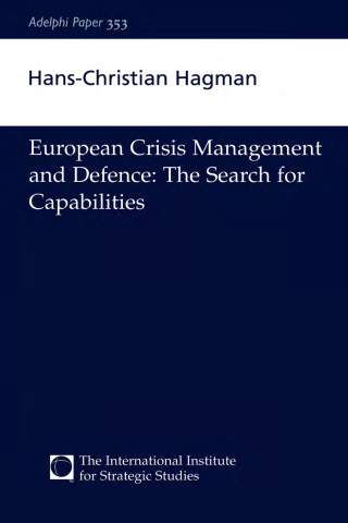 Imagen de portada: European Crisis Management and Defence 1st edition 9780198527992