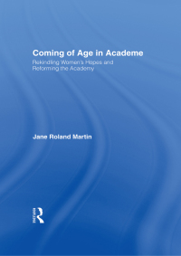 Imagen de portada: Coming of Age in Academe 1st edition 9780415924887