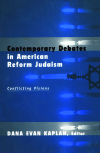 Imagen de portada: Contemporary Debates in American Reform Judaism 1st edition 9780415926294