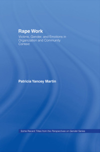 Cover image: Rape Work 1st edition 9780415927758