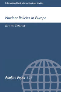 Imagen de portada: Nuclear Policies in Europe 1st edition 9780199224272