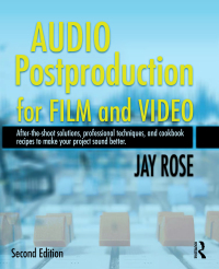 Omslagafbeelding: Audio Postproduction for Film and Video 2nd edition 9780240809717