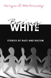 Cover image: Being White 1st edition 9780415935739