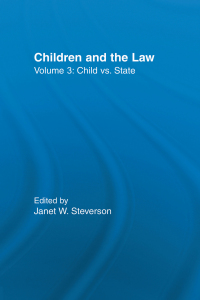 Cover image: Child vs. State 1st edition 9780415938068