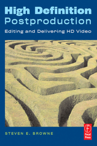 Cover image: High Definition Postproduction 1st edition 9781138459823
