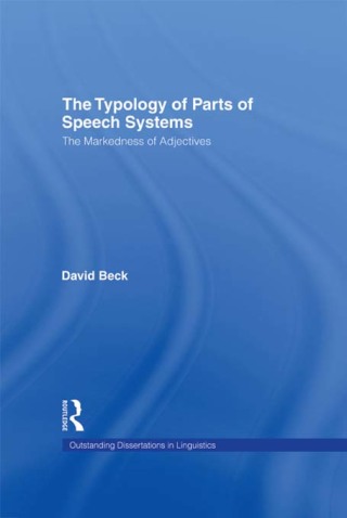 Imagen de portada: The Typology of Parts of Speech Systems 1st edition 9780415864992