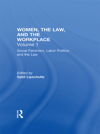 Cover image: Social Feminism, Labor Politics, and the Law 1st edition 9780415942812