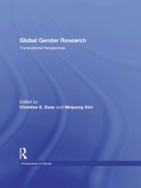 Imagen de portada: Global Gender Research 1st edition 9780415952705