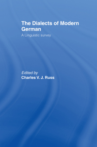 Imagen de portada: The Dialects of Modern German 1st edition 9780415861809