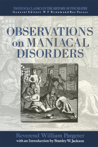 Cover image: Observations on Maniacal Disorder 1st edition 9780415006385