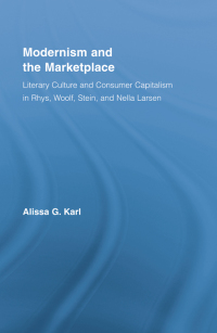 Imagen de portada: Modernism and the Marketplace 1st edition 9780415542906